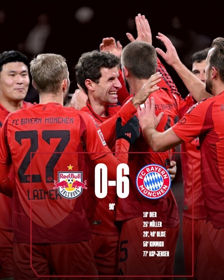 拜仁慕尼黑击败马赛轻松晋级 拜仁慕尼黑击败马赛轻松晋级