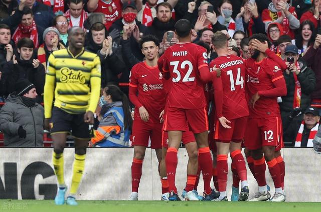 利物浦对阵沃特福德，双方对决谁胜出