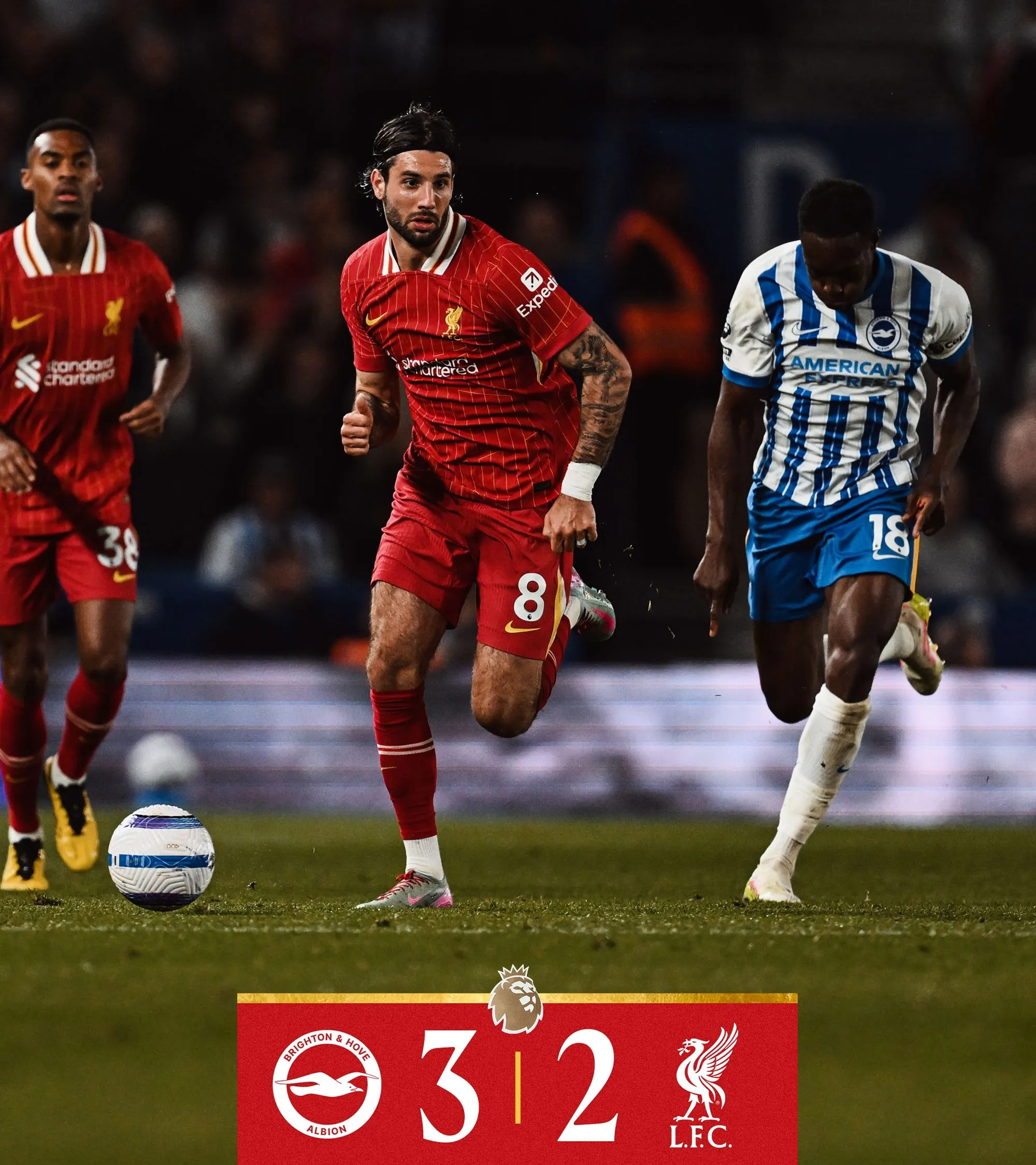 利物浦客场大胜，实力碾压对手！